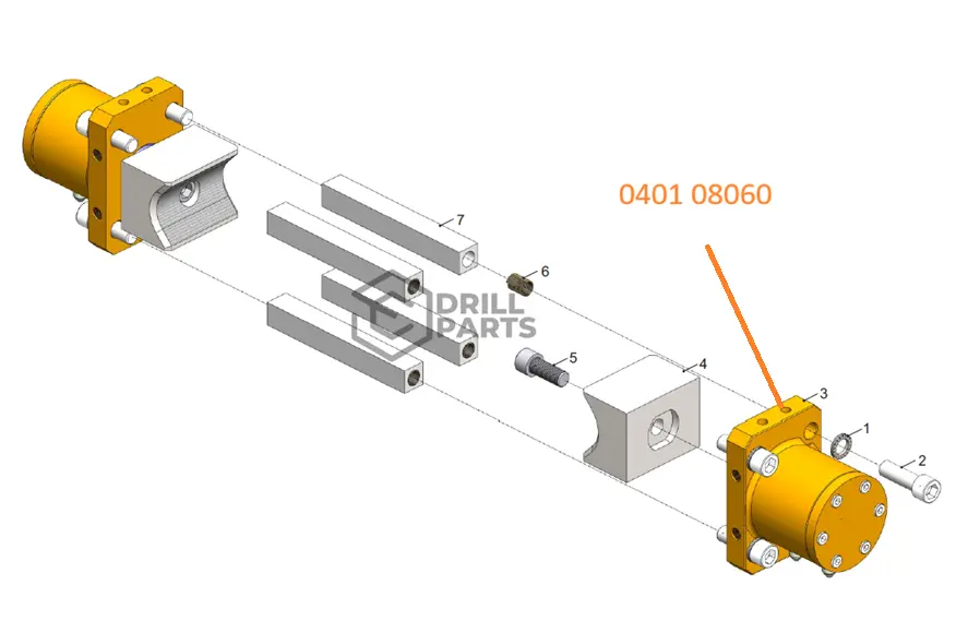 0401 08060 / 040108060  CH.BULL122 MUKI LHBP 2R