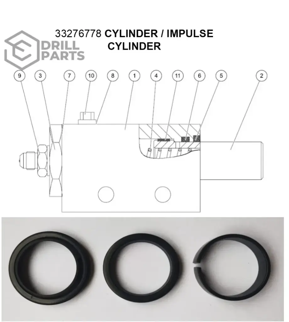 33276778 SEAL KIT 80103149 ; 81003989 ; 81011999