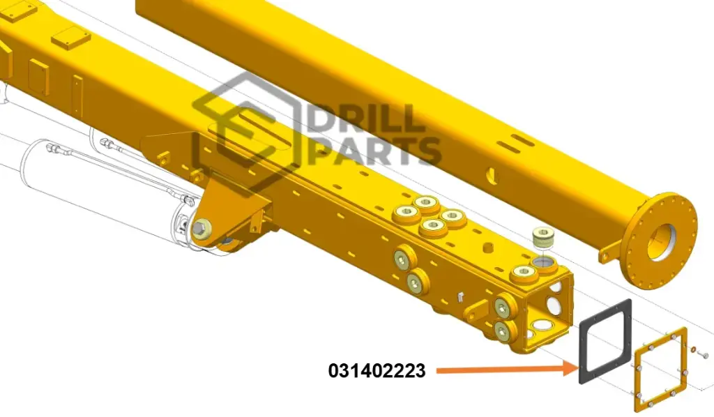 EMPAQUE 031402223 BOLTER  SERIE JMC871 