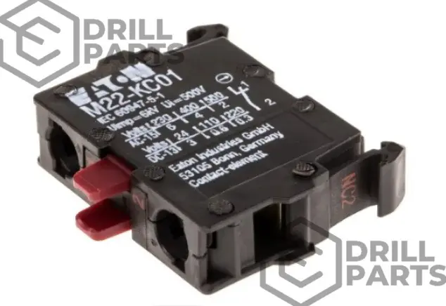 Bloque de contactos Eaton 216382  M22-KC01, 1 NC, 240V, 500V