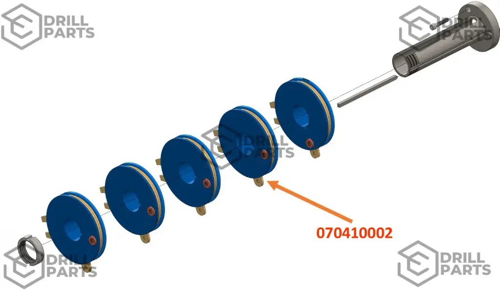 070410002 DISCO DE COLECTOR  250A 600V  BOLTER 88 / BOLTER 99