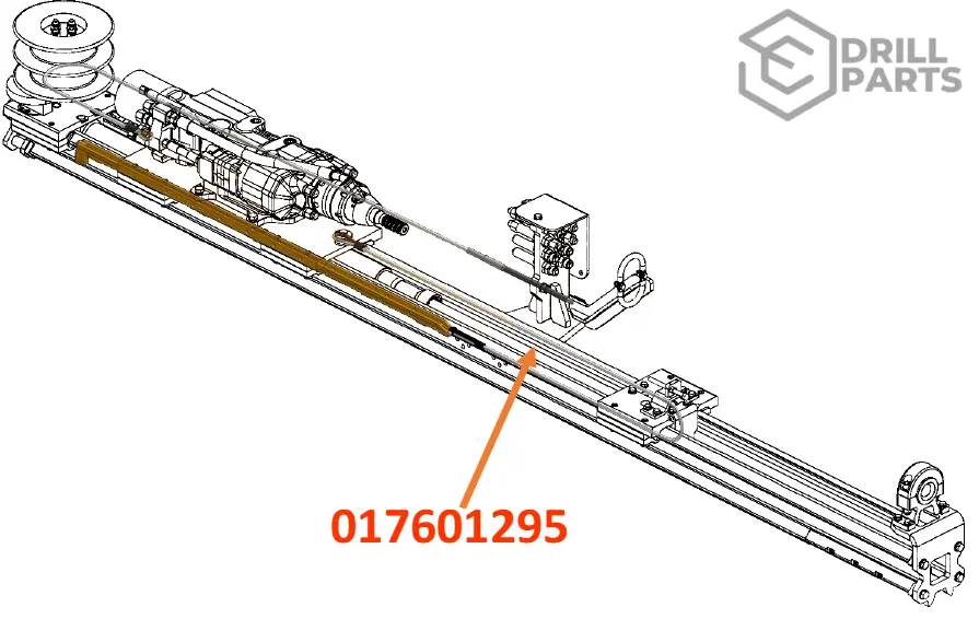 017601295  CABLE DE AVANCE JUMBO TROIDON 55XP
