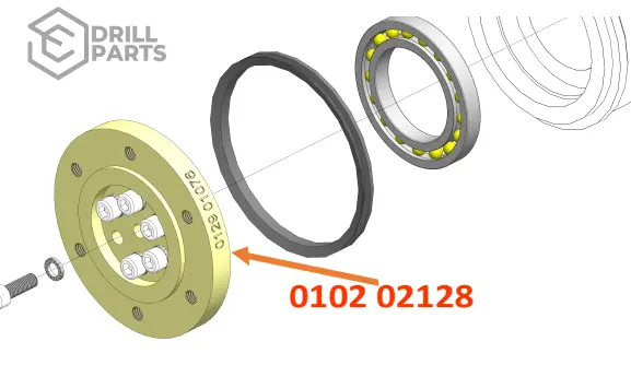 0102 02128 DISTANCIADOR BOLTER 99