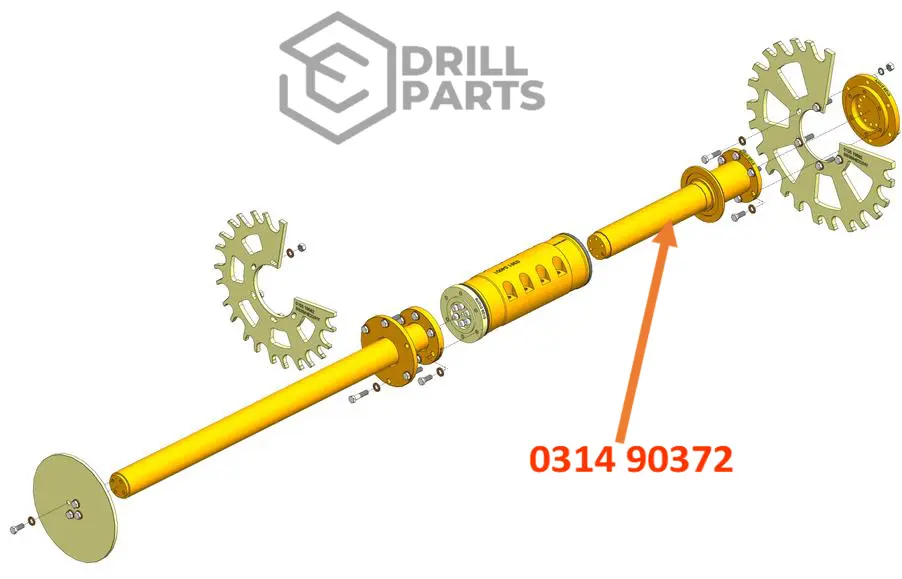 0314 90372 EJE CENTRAL BOLTER 99