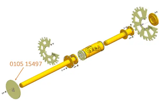 0105 15497  DISCO TOPE BOLTER 99