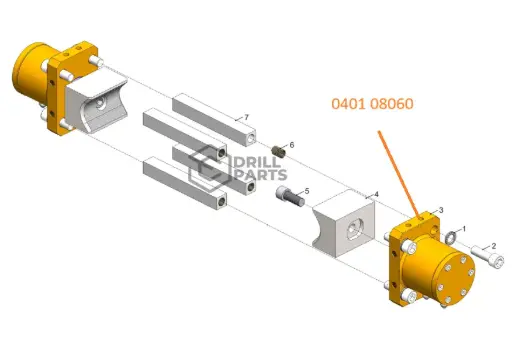 0401 08060 / 040108060  CH.BULL122 MUKI LHBP 2R