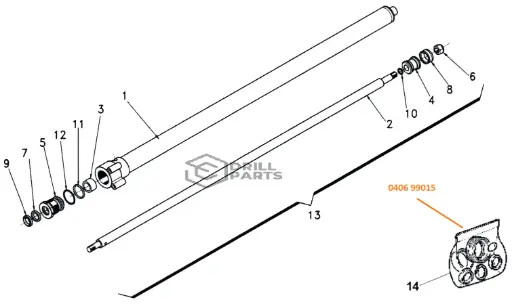 040699015 /  0406 99015  KIT DE SELLOS CH EXTENCION ENMAYADOR 