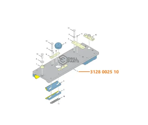 3128 0025 10 / 3128002510  CRADLE  COP 1838  BOOMER S1D