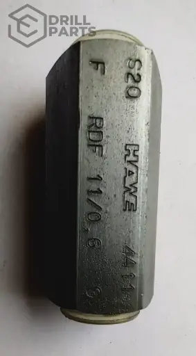 HAWE RDF 11/0,6   Válvula antirretorno de estrangulación con estrangulador   500BAR   12L/MIN   ROSCA G 1/4                                                           