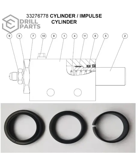33276778 SEAL KIT 80103149 ; 81003989 ; 81011999