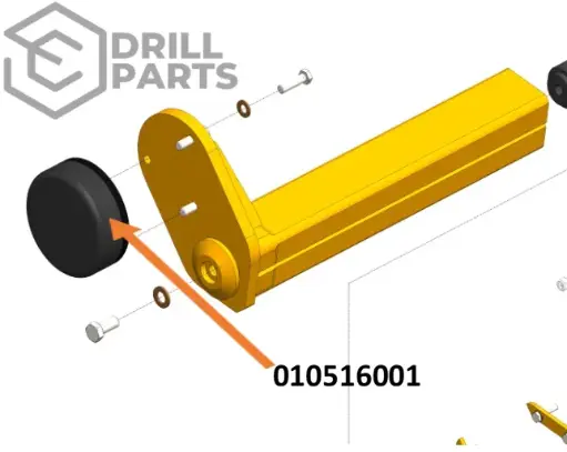 SOPORTE D'JEBE VIGA CENTRAL 010516001 