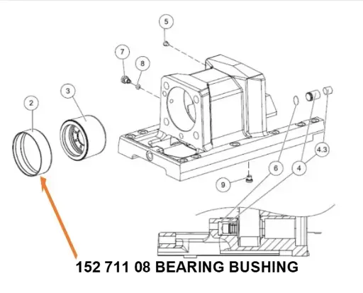 BUSHING  15271108 PERFORADORA HLX5