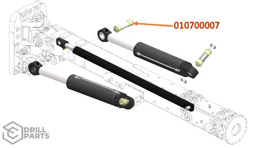 010700007 PIN EXPANSION P/ CIL. ELEV. BRAZO  BOLTER 99