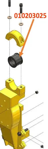 010203025  BOCINA FRONTAL JUMBO TROIDON 55XP
