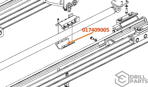 017409005 ABRAZADERA INFERIOR LOWER CLAMP JUMBO MUKI FF