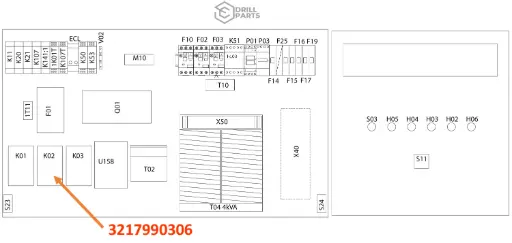 CONTACTOR  3217990306   BOOMER S1D   