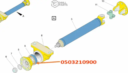 0503210900 BALL BEARING 