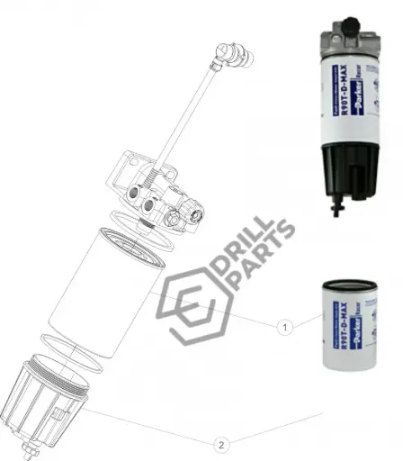 504192159 /  77027600 FILTRO COMBUSTIBLE   MD5790PRV10RCR  