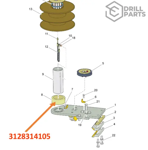 3128314105 SPACER JUMBO SIMBA S7D 
