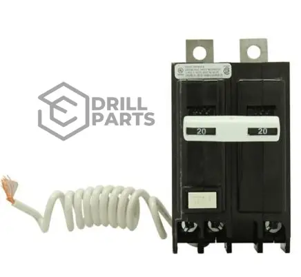 QBGF2020 INTERRUPTOR FALLA A TIERRA TIPO BOLT ON 2P 10KAIC 5MA 20A 120/240V 