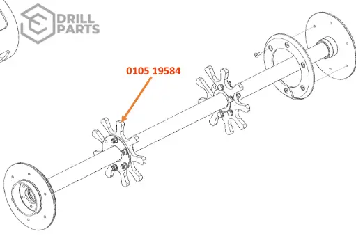 0105 19584 ESTRELLA T38x8 MUKI LHBP 2R