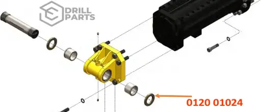 0120 01024 ESPACIADOR  BOLTER 88