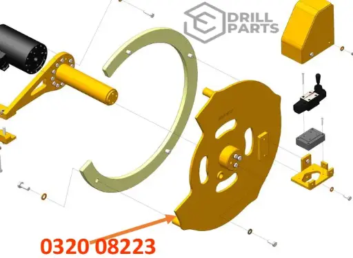 0320 08223 PROTECTOR INFERIOR BOLTER 99