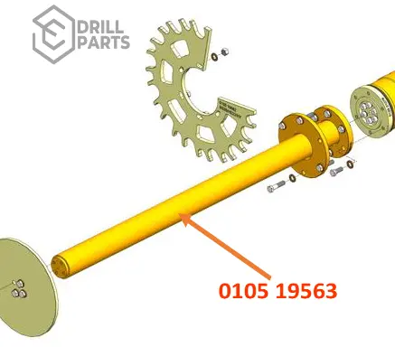  0129 01075 EJE SUPERIOR CARRUSEL BOLTER 99