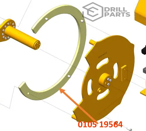 0105 19564 SOPORTE GUIADOR  BOLTER 99