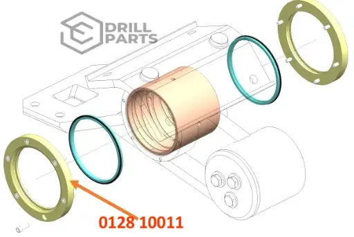 0128 10011 SEGURO PORTA LIMPIADOR  BOLTER 99 
