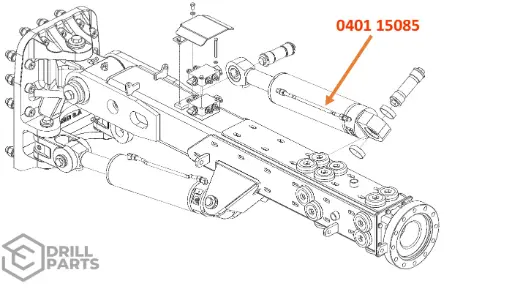 0401 15085 CILINDRO GEMELO INFERIOR MUKI  FF