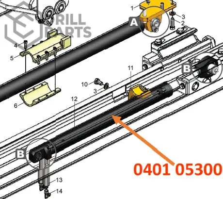 0401 05300 CH. DE EXTENSIÓN DE VIGA MUKI FF