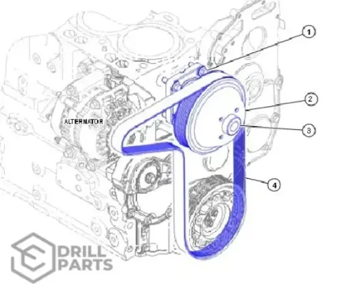  FAJA DE VENTLILADORA 041090227   BOLTER 99